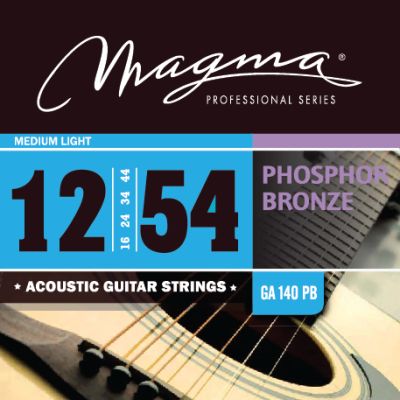 Magma GA140PB Juego Cuerdas Acústica Phosphor Bronze 012 - 054