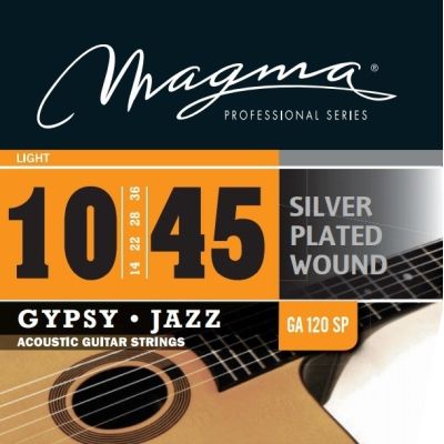 Magma GA120SP Juego Cuerdas Acústica Gypsy Jazz 010 - 045
