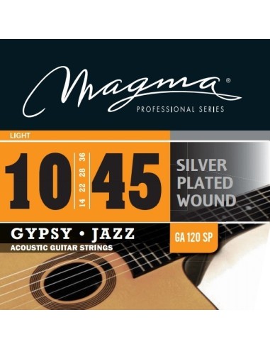 Magma GA120SP Juego Cuerdas Acústica Gypsy Jazz 010 - 045