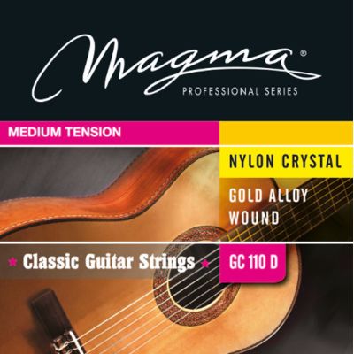 Magma GC110D Juego Cuerdas Clásica Gold Medium Tension