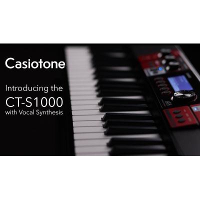 CASIO CT-S1000V Teclado 61 teclas con sensibilidad vocal synthesis