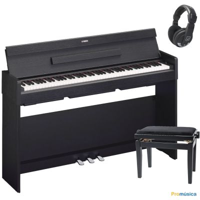 Pack Yamaha YDP S35 Arius Negro Piano digital