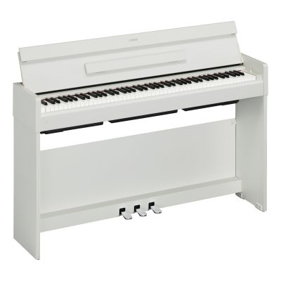 Pack Yamaha YDP S35 Blanco Piano digital perfil