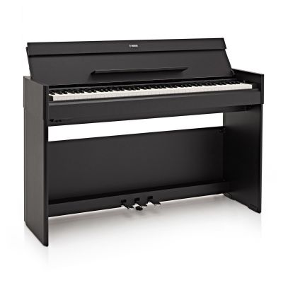 Pack Yamaha YDP S55 Arius Negro Piano digital perfil