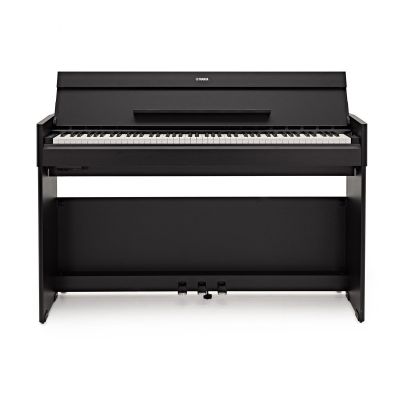 Pack Yamaha YDP S55 Arius Negro Piano digital con banqueta regulable y auricular incluido 2