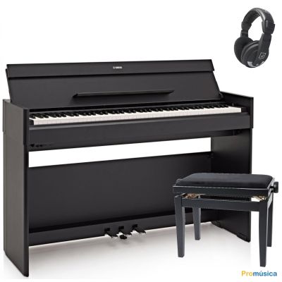 Pack Yamaha YDP S55 Arius Negro Piano digital