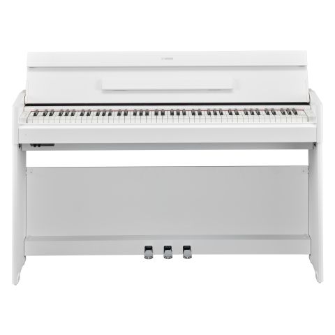 Pack Yamaha YDP S55 Arius Blanco Piano digital frente