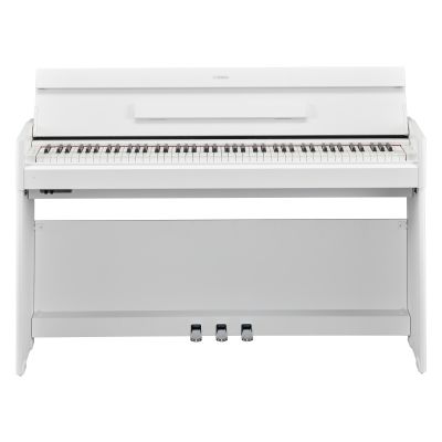 Pack Yamaha YDP S55 Arius Blanco Piano digital frente