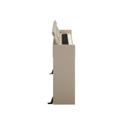 Yamaha YDP S35 Arius Ceniza Piano digital lateral