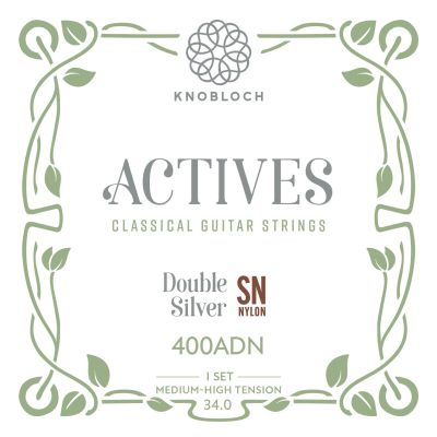 KNOBLOCH ACTIVES DS SN MEDIUM-HIGH 400ADN JUEGO CUERDAS PARA GUITARRA CLÁSICA