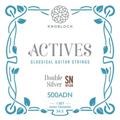 KNOBLOCH ACTIVES DS SN HIGH 500ADN JUEGO CUERDAS PARA GUITARRA CLÁSICA