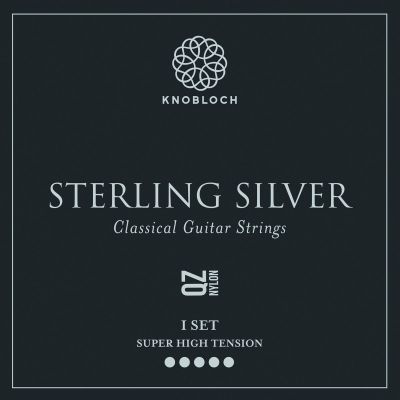 KNOBLOCH STERLING SILVER QZ SUPER-HIGH 600SSQ JUEGO CUERDAS PARA GUITARRA CLÁSICA
