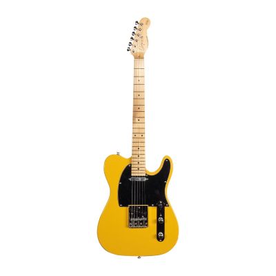 OQAN QGE-RTC3 - CREAM GUITARRA ELECTRICA CUERPO MACIZO