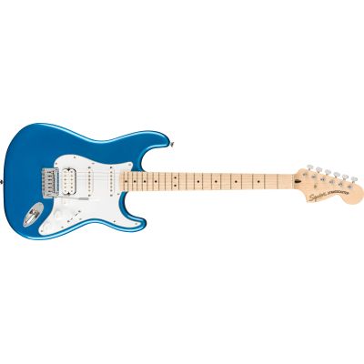 PACK GUITARRA Squier Affinity Stratocaster® HSS, Maple Fingerboard, Lake Placid Blue, Gig Bag, 15G
