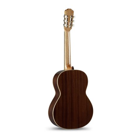Alhambra 2c guitarra clásica para empezar el conservatorio. Tres años de garantía. Trasera guitarra