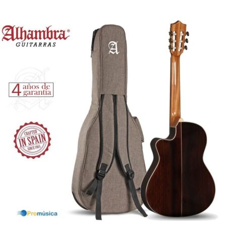 Alhambra CS-3 CW ELECTRIFICADA FISHMAN E8 + funda 9738 25mm