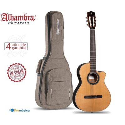 Alhambra CS-LR CW ELECTRIFICADA FISHMAN E1 + Funda 9738 25mm