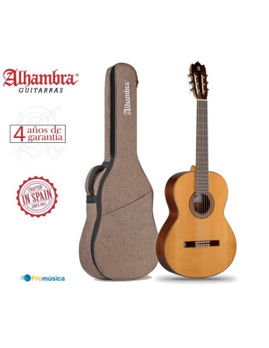 Alhambra 3C Guitarra clásica + Funda 9730 10mm