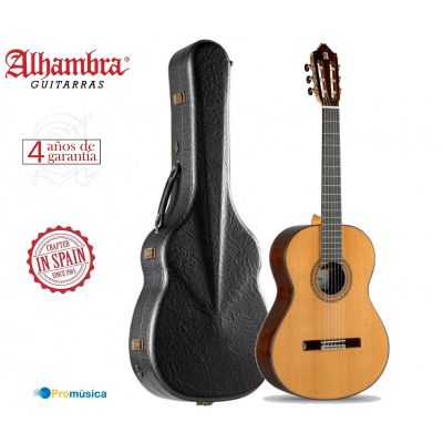 Guitarra Alhambra 9p con estuche y cuatro años de garantía