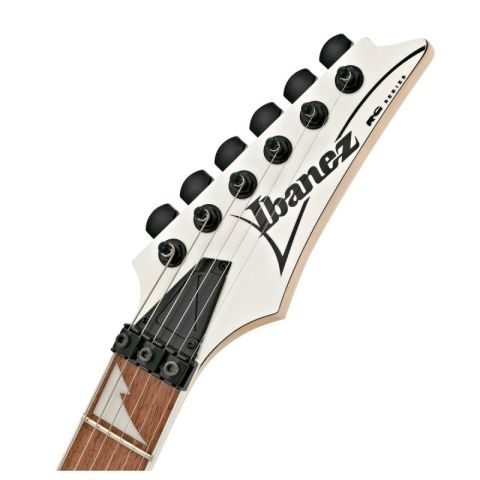 Ibanez RG350 DXZ Guitarra eléctrica blanca pala