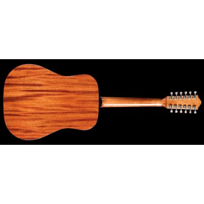 Guild D-1212 Westerly Dreadnought 12 cuerdas trasera