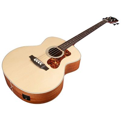 Guild B-240E Serie Westerly Jumbo Natural Bajo acústico perfil