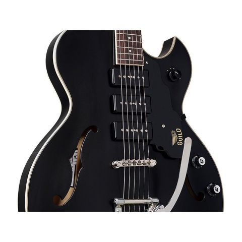 Guild Starfire I Jet 90 Black Satin cuerpo
