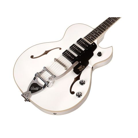 Guild Starfire I Jet 90 White Satin puente