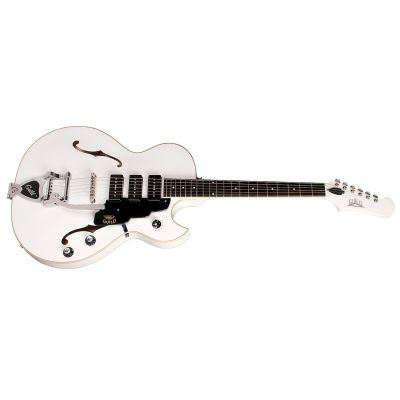 Guild Starfire I Jet 90 White Satin perfil