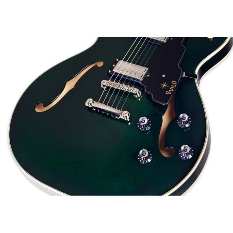 Guild Starfire IV ST Maple Emerald Green puente