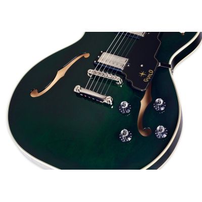 Guild Starfire IV ST Maple Emerald Green puente