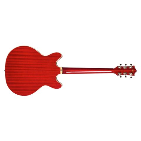 Guild Starfire IV Cherry Red trasera