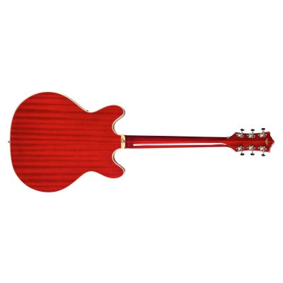 Guild Starfire IV Cherry Red trasera