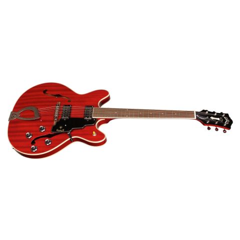 Guild Starfire IV Cherry Red perfil