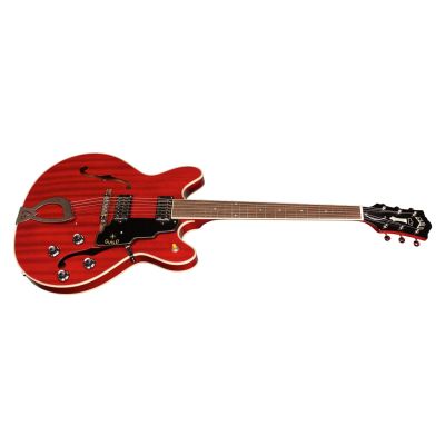 Guild Starfire IV Cherry Red perfil