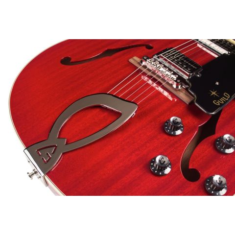Guild Starfire IV Cherry Red puente