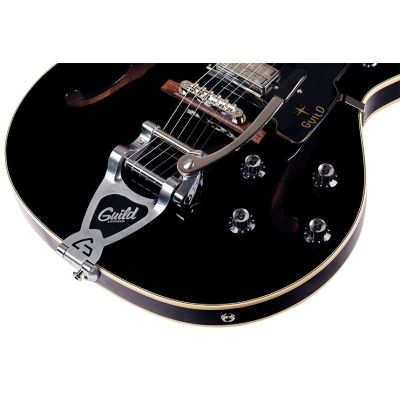Guild Starfire V w/Bigsby Black puente