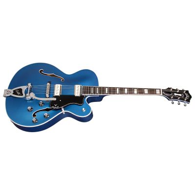 Guild X-175 Manhattan Special Malibu BLue perfil