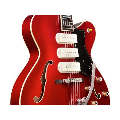 Guild X-350 Stratford Scarlet Red pastillas