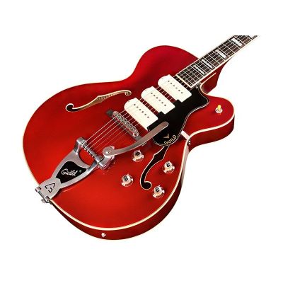 Guild X-350 Stratford Scarlet Red cuerpo