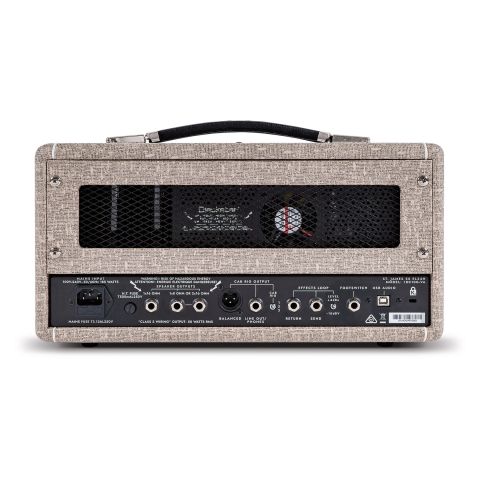 BLACKSTAR ST. JAMES 50 EL34H CABEZAL TRASERA