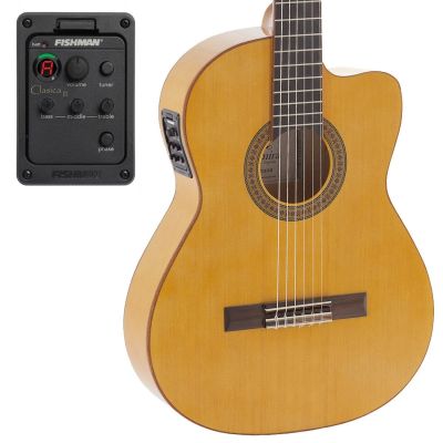 ADMIRA FLAMENCA TRIANA ELECTRIFICADA CUTAWAY FISHMAN PREVIO