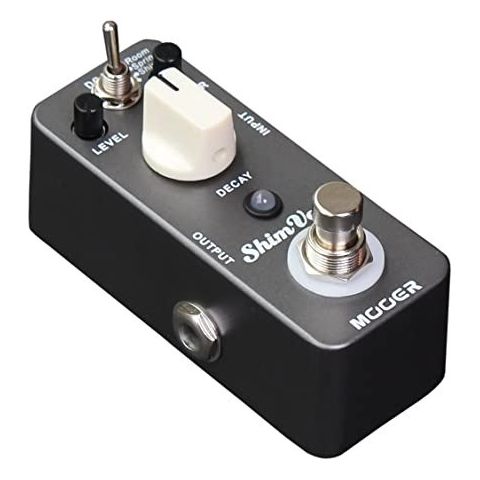 Mooer Shim Verb Pedal de Reverb lateral