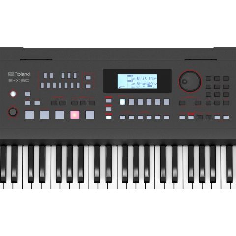 Roland E-X50 Teclado 61 teclas display