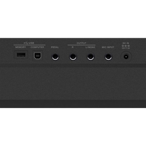 Roland E-X50 Teclado 61 teclas conexiones