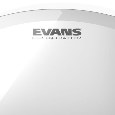 Evans 20" EQ3 Clear BD20GB3