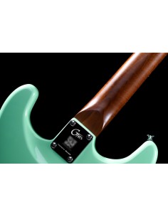 Mooer S800 Green Guitarra eléctrica detalle