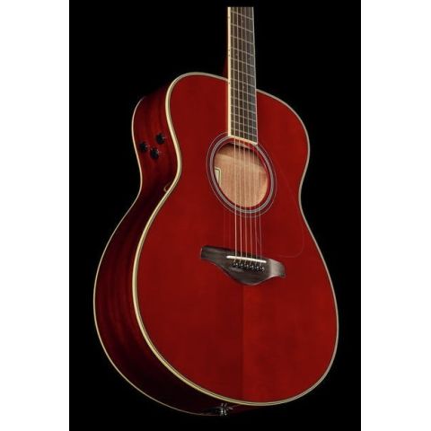 YAMAHA FSTA RR TRANSACOUSTIC GUITARRA ELECTROACUSTICA CONCIERTO RUSTY RED