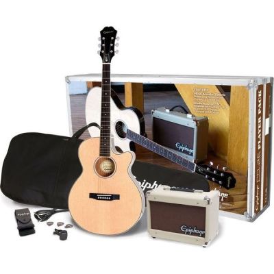 Epiphone PR-4E Pack guitarra acústica electrificada