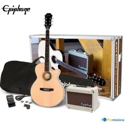 Epiphone PR-4E Pack guitarra acústica electrificada